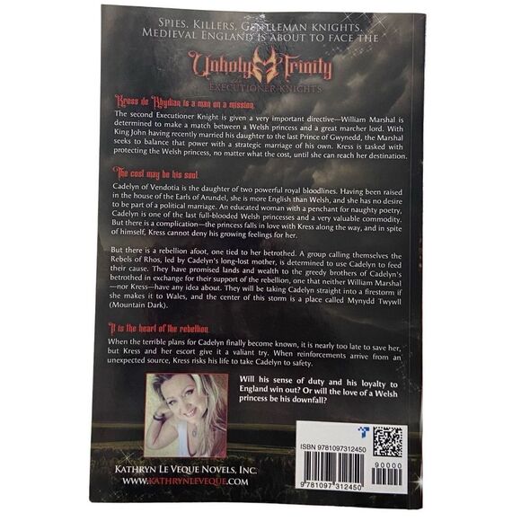 THE MOUNTAIN DARK (EXECUTIONER KNIGHTS) By Kathryn Le Veque - 2019 Book 2 - Picture 2 of 6